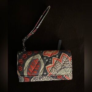 Vera Bradley Floral Wristlet Wallet